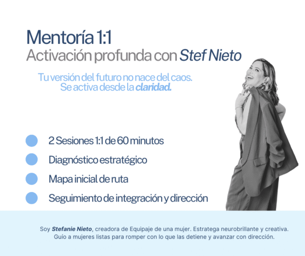 Mentorías 1:1 Activación profunda